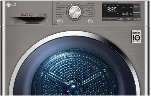 LG RC90U2EV2W A+++ 9 Kg Çift Inverter Çamaşır Kurutma Makinesi
