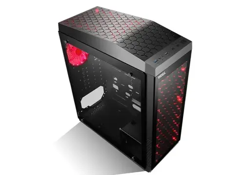 Rampage Phantom 2x12cm Fan USB 3.0 Midi Tower Gaming(Oyuncu) Kasa