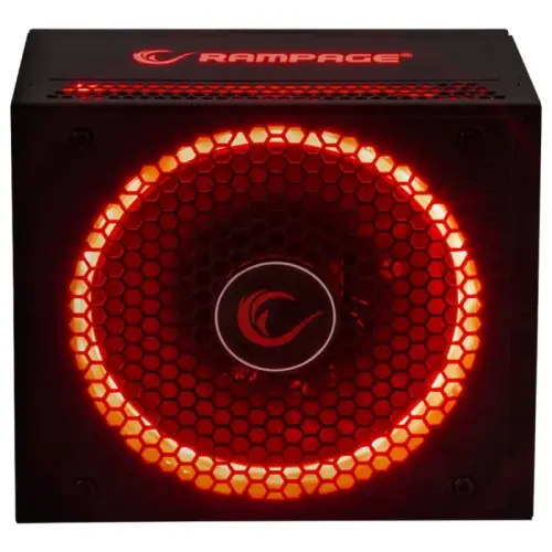 Rampage RGB-550 550W 80 Plus Gold 140mm RGB LED Fanlı Full Modüler Gaming Power Supply