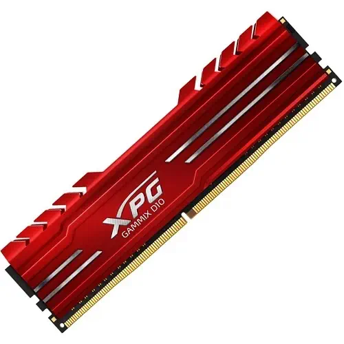 Adata XPG Gammix D10 8GB (1x8GB) DDR4 3000MHz CL16 Kırmızı Gaming Ram (Bellek) - AX4U300038G16A-SR10