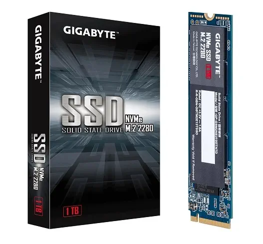 Gigabyte 1TB 2500MB/2100MB/s 2.5″ NVMe M.2 SSD Disk - GP-GSM2NE3100TNTD