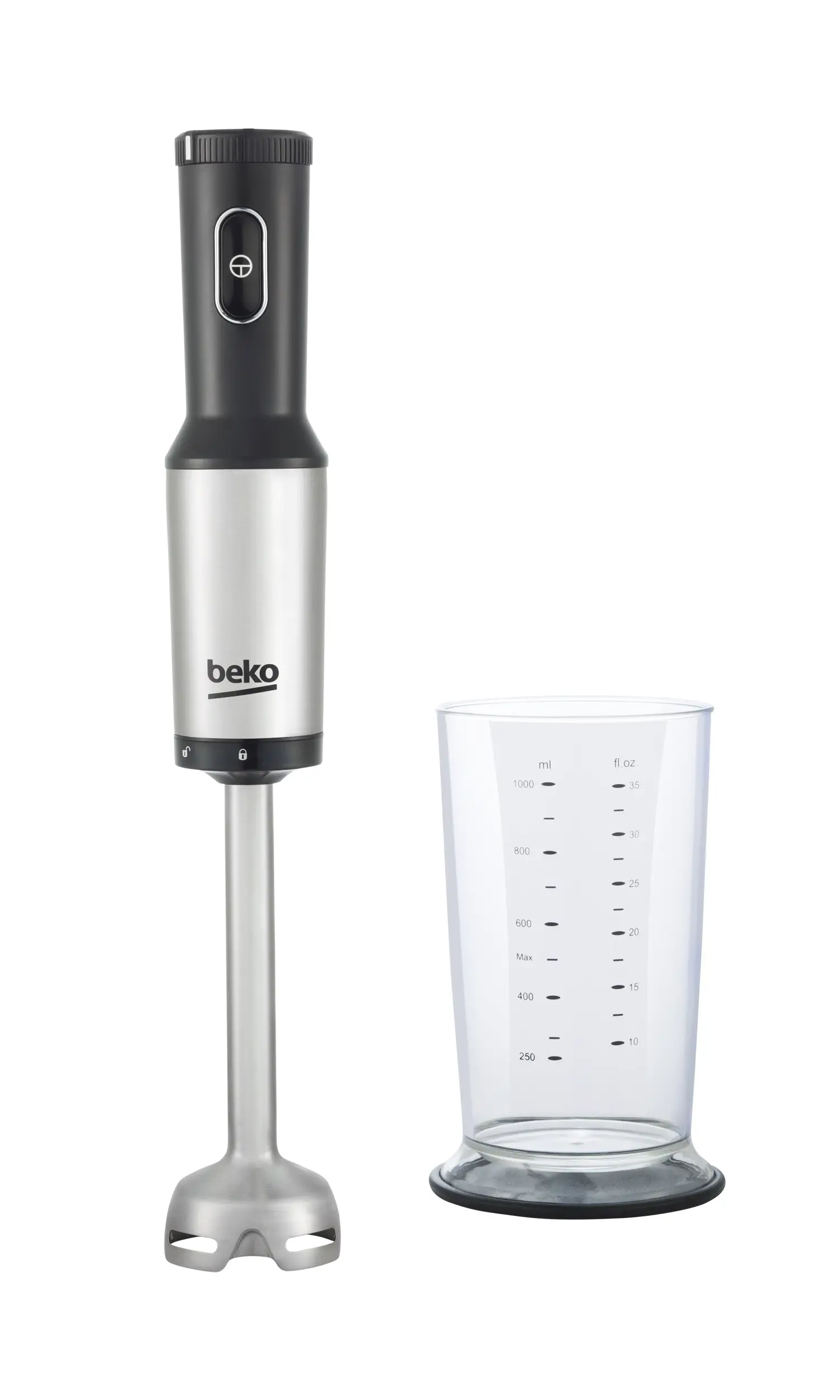 Beko BKK 3090 HB Crystal 750 W Blender Inox