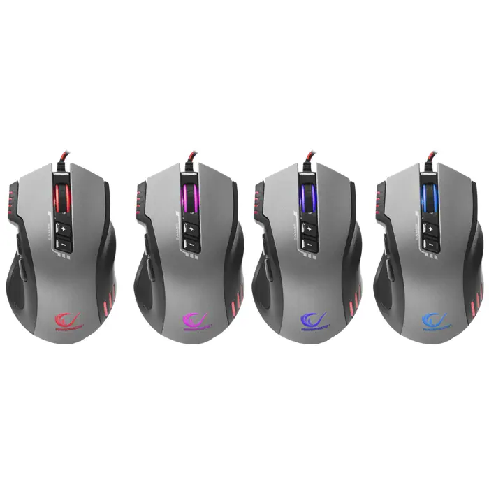 Everest Rampage SMX-R81 3000DPI RGB 8 Tuş USB Optik Kablolu Gaming Mouse