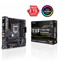 Asus TUF Z390M-PRO Gaming (Wi-Fi) Intel Z390 Soket 1151 DDR4 4266(OC)MHz mATX Gaming Anakart