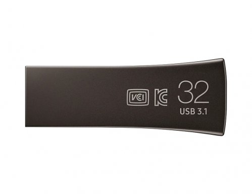 Samsung Bar Plus 32GB USB 3.1 Gri Flash Bellek - MUF-32BE4/APC