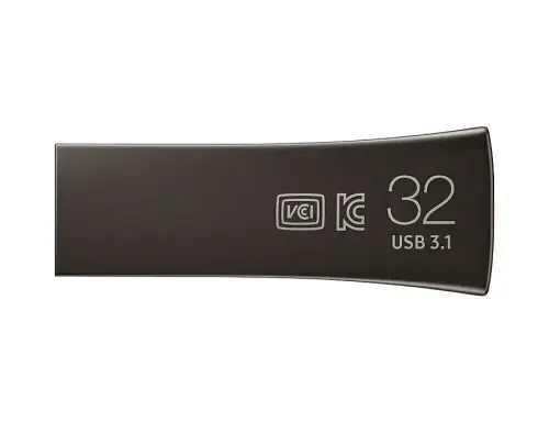 Samsung Bar Plus 32GB USB 3.1 Gri Flash Bellek - MUF-32BE4/APC