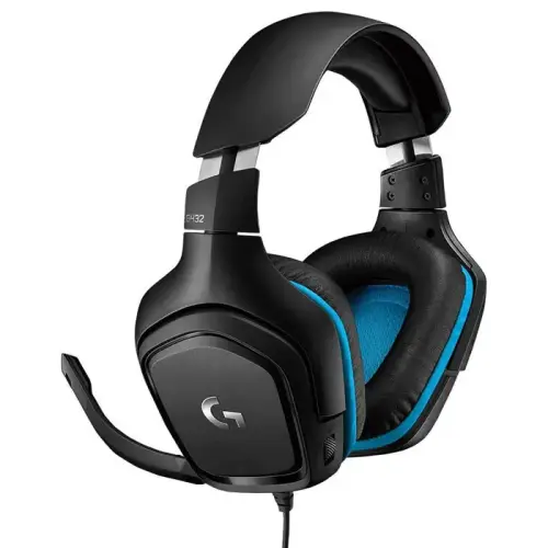 Logitech G G432 DTS 7.1 Surround Ses Kablolu Siyah Oyuncu Kulaklığı - 981-000770