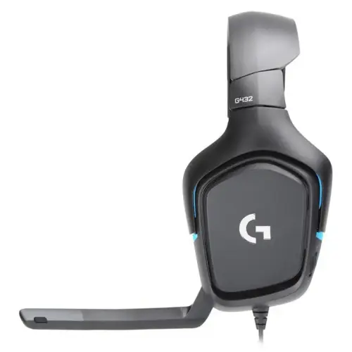 Logitech G G432 DTS 7.1 Surround Ses Kablolu Siyah Oyuncu Kulaklığı - 981-000770