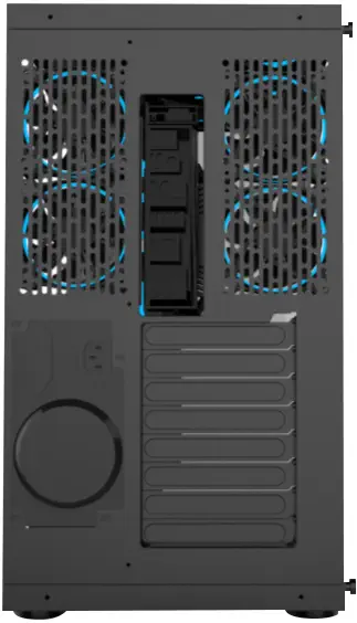 GamePower WARCRY ATX 6 ARGB Sessiz Fan Temper Cam Gaming RGB Kontrolcüsü ve Uzaktan Kumanda Kasa