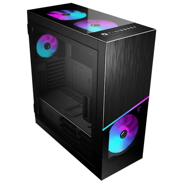 MSI MPG Sekira 500X Temperli Cam 5 Fan (4 x ARGB Fan) USB 3.2 Type-C E-ATX Mid-Tower Gaming Kasa