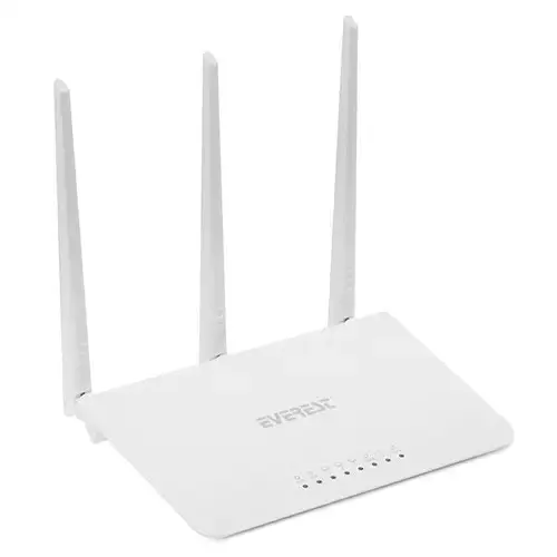 Everest EWR-F303 2.4GHz 300Mbps 1Wan + 3Lan Portlu Wireless Router