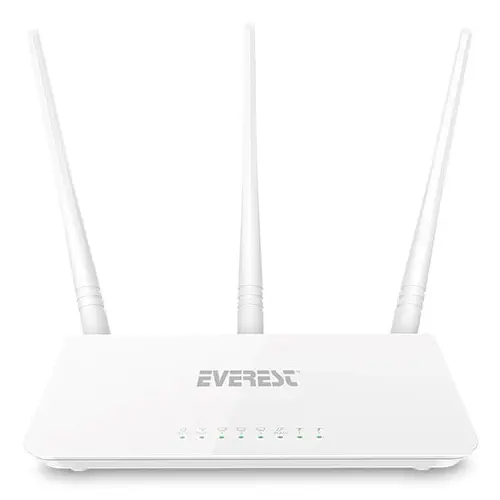 Everest EWR-F303 2.4GHz 300Mbps 1Wan + 3Lan Portlu Wireless Router