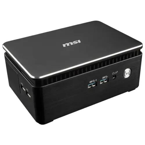 MSI Cubi 3 Silent S-051XTR Intel Core i3-7100U 2.40GHz 8GB 256GB SSD OB FreeDOS Siyah Mini PC