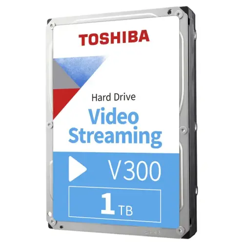 Toshiba V300 1TB 3.5” SATA 3 64MB 5700RPM 7/24 Güvenlik Disk - HDWU110UZSVA 