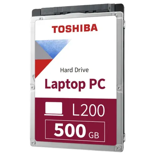 Toshiba L200 Slim 500GB 2.5” SATA 3 8MB 5400Rpm Notebook Harddisk - HDWK105UZSVA 