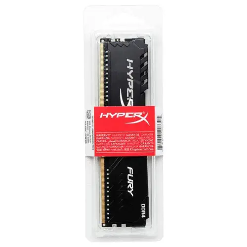 HyperX Fury HX426C16FB3/4 4GB (1x4GB) DDR4 2666MHz CL16 Siyah Gaming Ram
