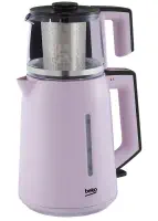 Beko CM 2940 P 1750 W Cam Demlikli Çay Makinesi Pembe