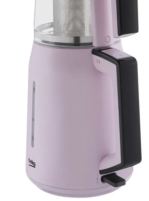 Beko CM 2940 P 1750 W Cam Demlikli Çay Makinesi Pembe