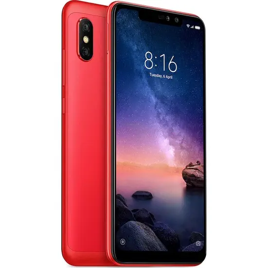 Xiaomi Redmi Note 6 Pro 64GB Kırmızı Cep Telefonu - İthalatçı Firma Garantili