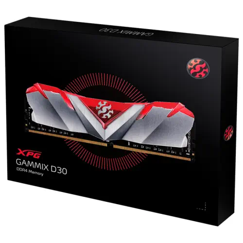 Adata XPG Gammix D30 16GB (1x16GB) DDR4 3000MHz CL16 Gaming Ram (Bellek) - AX4U3000316G16A-SR30