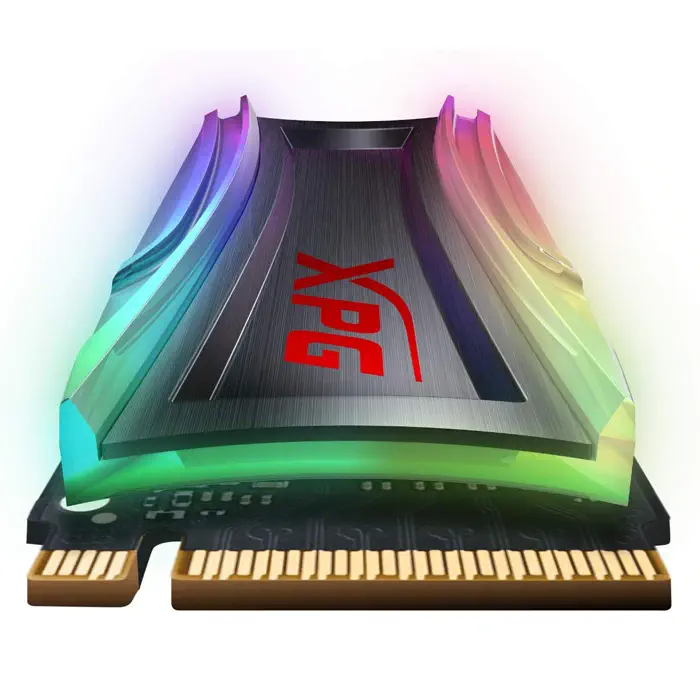 XPG Spectrix S40G 512GB 3500MB/2400MB/s 3D NAND RGB M.2 2280 SSD Disk - AS40G-512GT-C