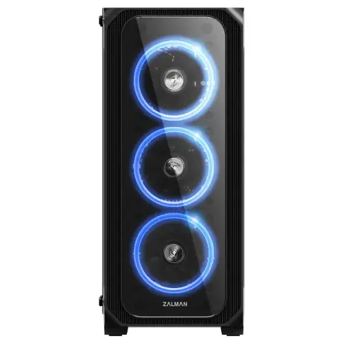 Zalman Z7 Neo 850W 80+ RGB LED 120mm Fan Temperli Cam Siyah ATX Mid-Tower Gaming Kasa