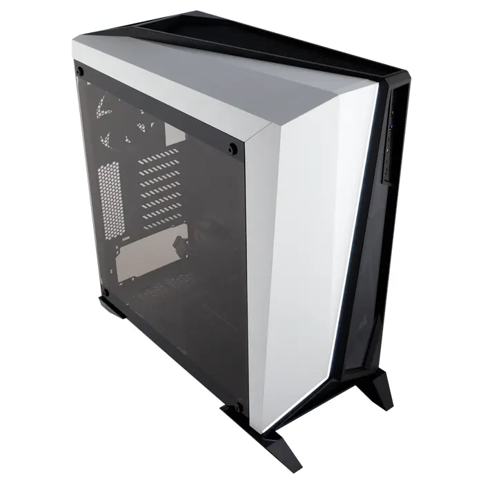 Corsair Carbide Spec-Omega CC-9011119-WW 120mm LED Fan Temperli Cam USB 3.0 Siyah-Beyaz ATX Mid-Tower Gaming Kasa