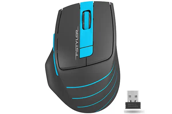 A4 Tech FG30 2000DPI 6 Tuş Optik USB Kablosuz Mavi Mouse