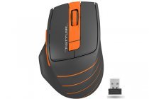 A4 Tech FG30 2000DPI 6 Tuş Optik USB Kablosuz Turuncu Mouse