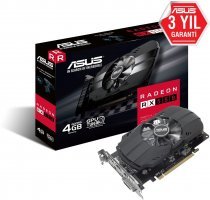 Asus AREZ-PH-RX550-4G-M7 Radeon RX 550 4GB GDDR5 128Bit DX12 Gaming Ekran Kartı