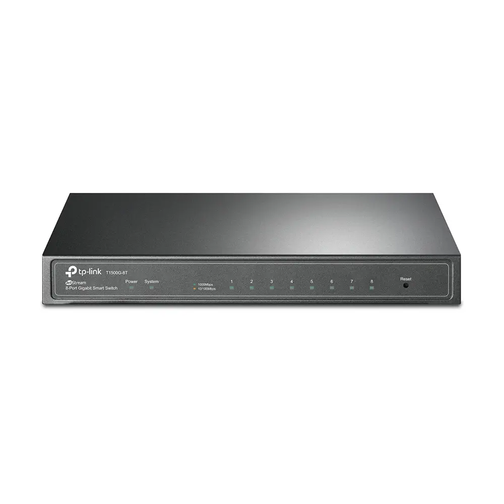 Tp-Link T1500G-8T 8 Port GigaBit Smart Switch