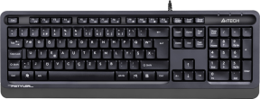 A4 Tech FK10 TR F USB Gri Multimedya Kablolu Klavye