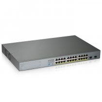 Zyxel GS1300-26HP 26 Port Gigabit 24 Port PoE +2 SFP 250W Yönetilemez Switch