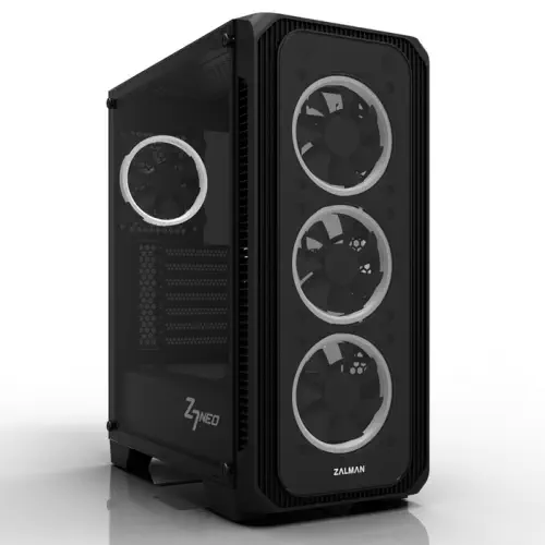 Zalman Z7 Neo 700W RGB LED 120mm Fan Temperli Cam Siyah ATX Mid-Tower Gaming Kasa