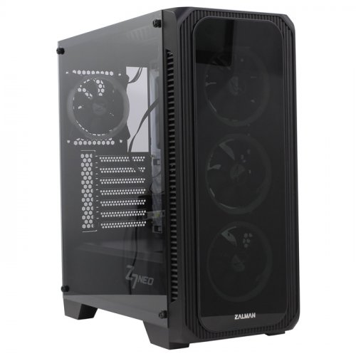 Zalman Z7 Neo 700W RGB LED 120mm Fan Temperli Cam Siyah ATX Mid-Tower Gaming Kasa