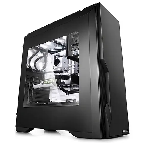 Deep Cool Dukase V2 1x120mm Fan, ATX Siyah Kasa