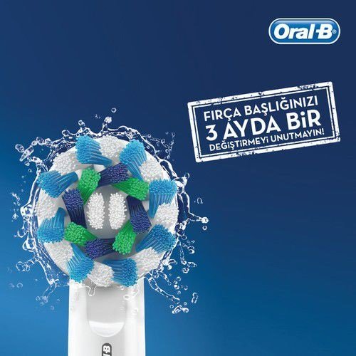 Oral-B Pro 750 3D White Pembe Şarjlı Diş Fırçası