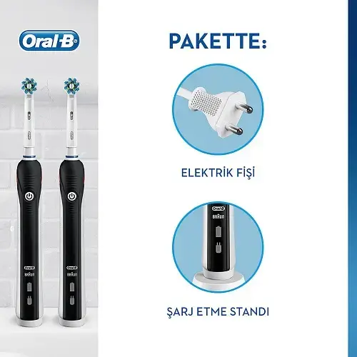 Oral-B Pro 2900 2`li Şarjlı Diş Fırçası