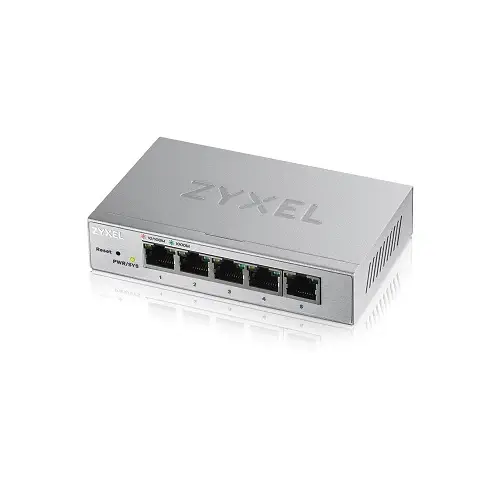 Zyxel GS1200-5 5 Port 5x10/100/1000 Web Yönetilebilir Switch
