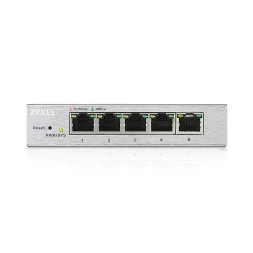 Zyxel GS1200-5  5 Port  5x10/100/1000 Web Yönetilebilir Switch