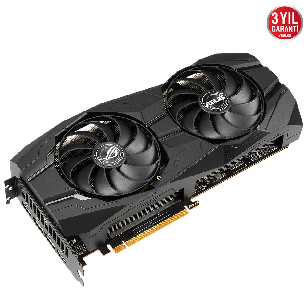 Asus ROG-Strix-RX5500XT-O8G-Gaming AMD Radeon RX 5500 XT 8GB GDDR6 128Bit DX12 Gaming Ekran Kartı