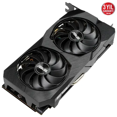 Asus Dual-RX5500XT-O8G-Evo AMD Radeon RX 5500 XT 8GB GDDR6 128Bit DX12 Gaming (Oyuncu) Ekran Kartı