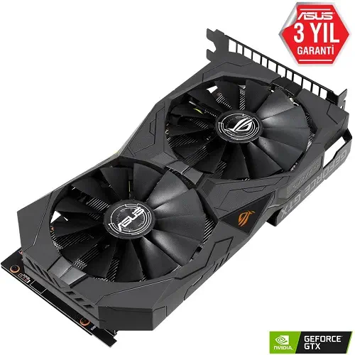 Asus ROG-STRIX-GTX1650S-A4G-Gaming GeForce GTX 1650 Super 4GB GDDR6 128Bit DX12 Gaming Ekran Kartı