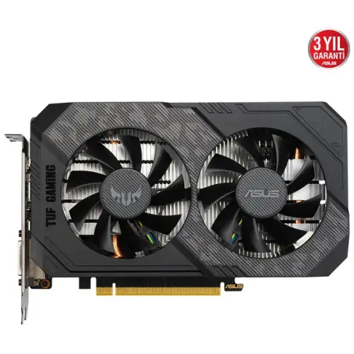 Asus TUF-GTX1650S-4G-Gaming GeForce GTX 1650 Super 4GB GDDR6 128Bit DX12 Gaming Ekran Kartı