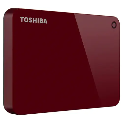 Toshiba Canvio Advance HDTC910ER3AA 1TB 2.5” USB 3.0 Kırmızı Taşınabilir Harddisk