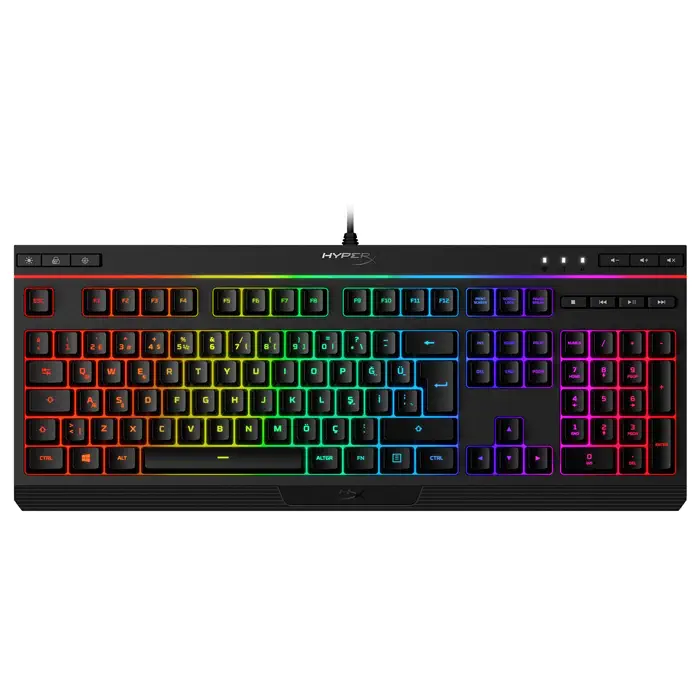 HyperX Alloy Core RGB Membran TR Q USB Kablolu Gaming Klavye - HX-KB5ME2-TU