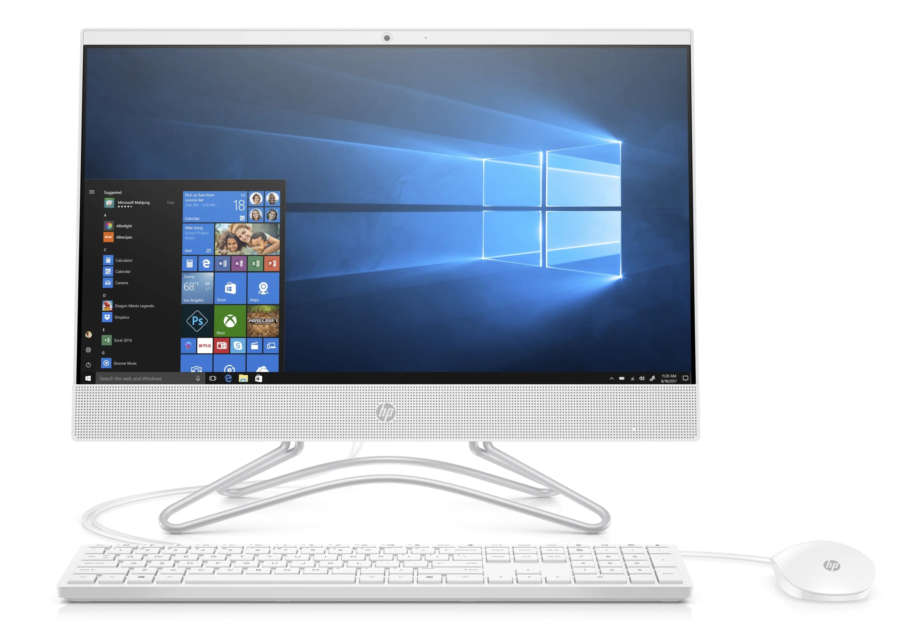 HP 200 G3 3VA48EA i3-8130U 4GB 128GB SSD Windows10 Pro 21.5″ All In One Pc