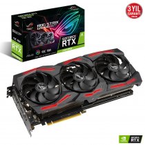 Asus Rog Strix RTX2060S-O8G-EVO-Gaming GeForce RTX 2060 Super 8GB GDDR6 256Bit DX12 Gaming Ekran Kartı
