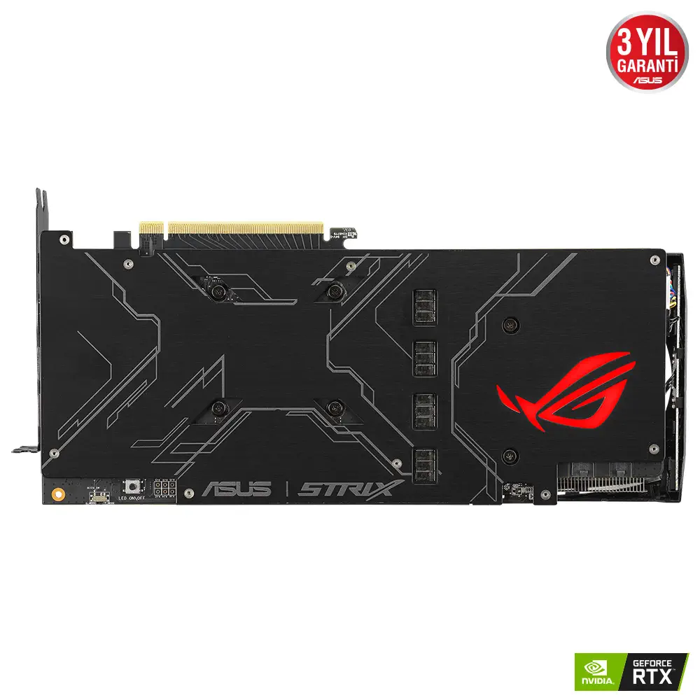 Asus Rog Strix RTX2060S-O8G-EVO-Gaming GeForce RTX 2060 Super 8GB GDDR6 256Bit DX12 Gaming Ekran Kartı
