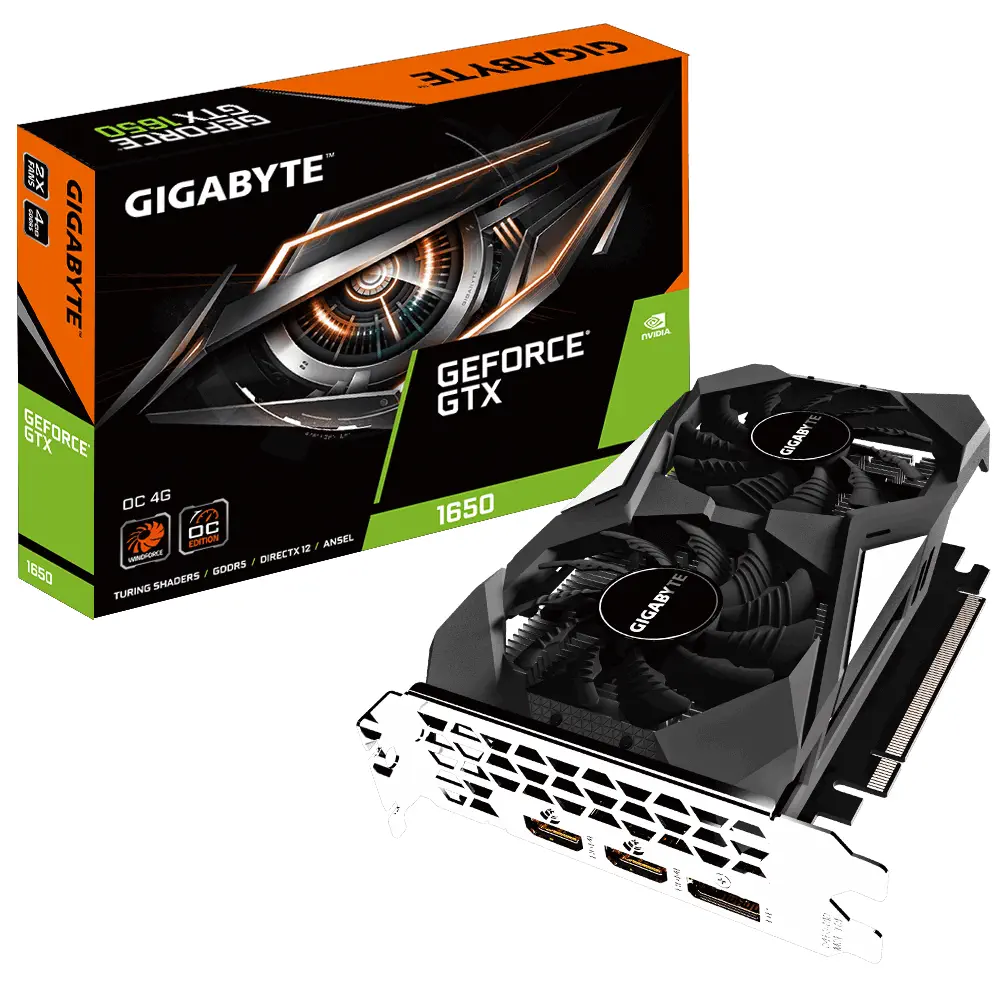 Gigabyte GV-N1650OC-4GD GeForce GTX 1650 4GB GDDR5 128Bit Gaming Ekran Kartı